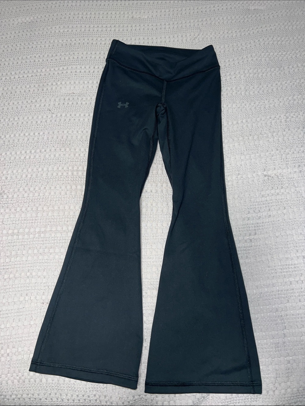 Under Armour Black Girls' Flared Performance Leggings